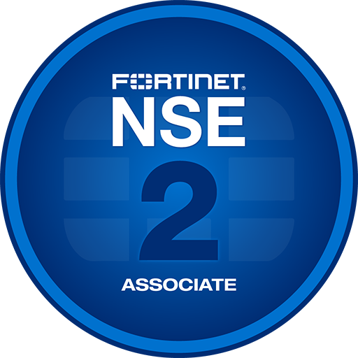 Fortinet NSE 2 badge
